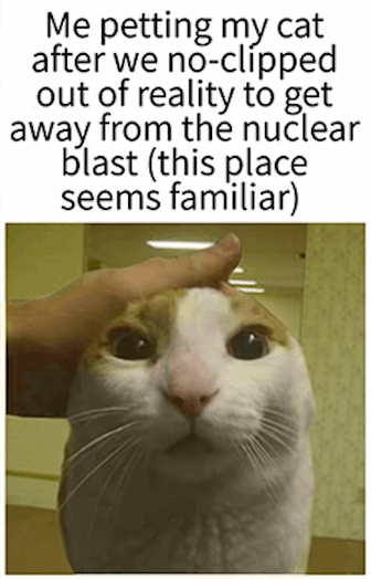 My cat laying me to my last rest (i could save her but not myself)