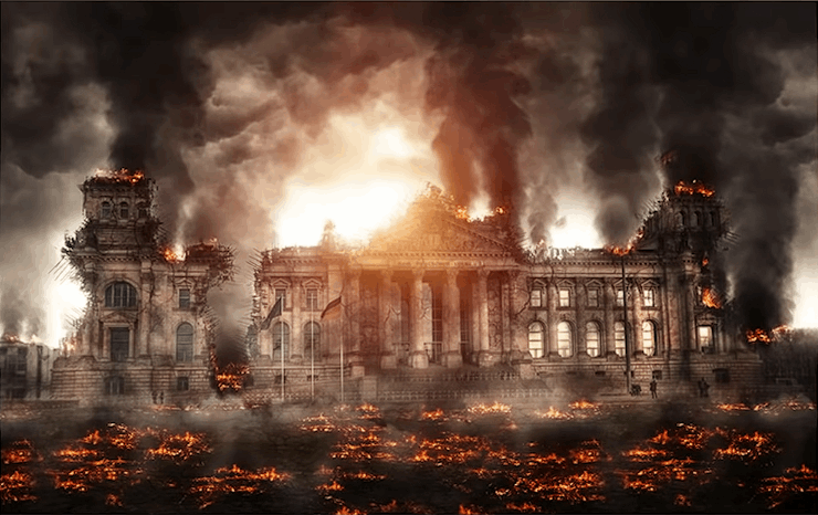 (Whitehouse fire)