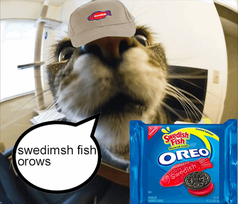 swemdish fish orows